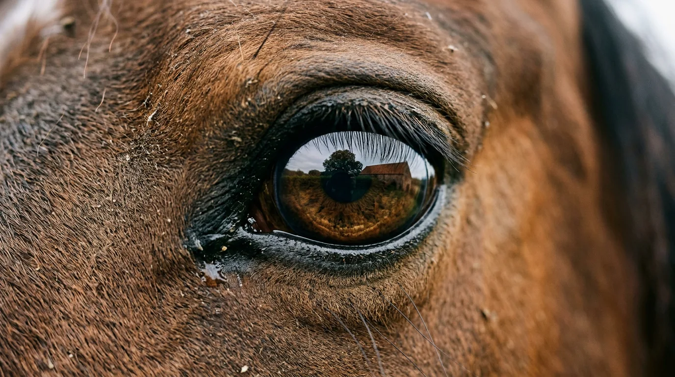 Un regard de cheval, Les Frisons de Châteauvieux, Yzeron